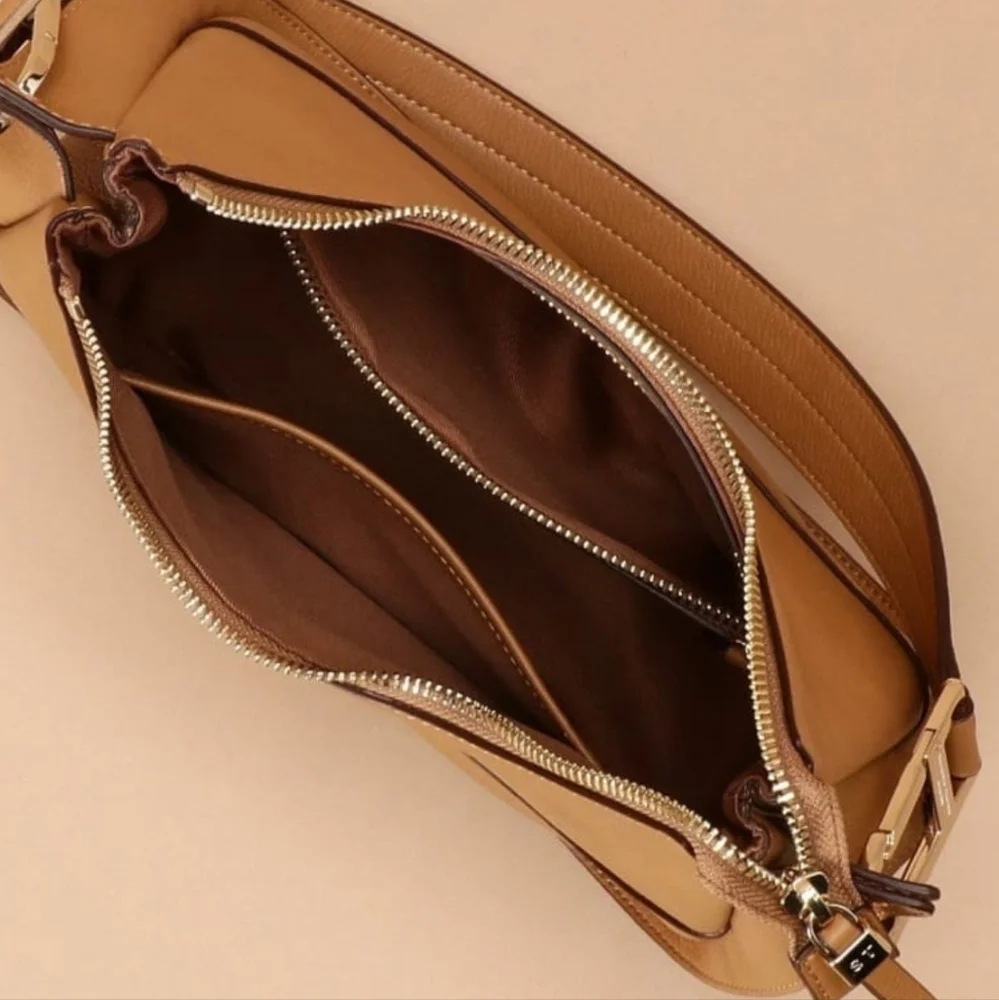 Samantha Thavasa Half Moon Leather Shoulder